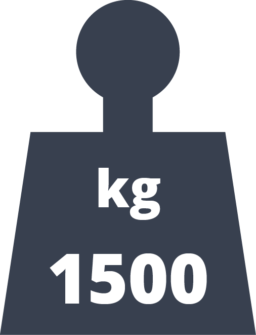 Icona che rappresenta la colata dell'acciaio 1500 Kg