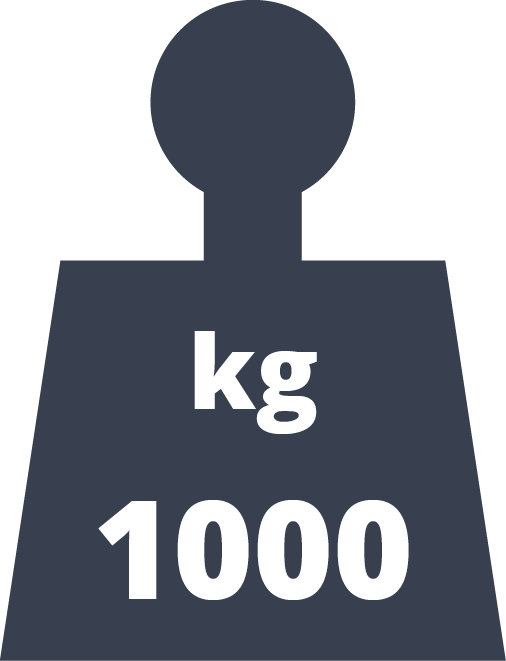 Icona che rappresenta la colata dell'acciaio 1000 Kg