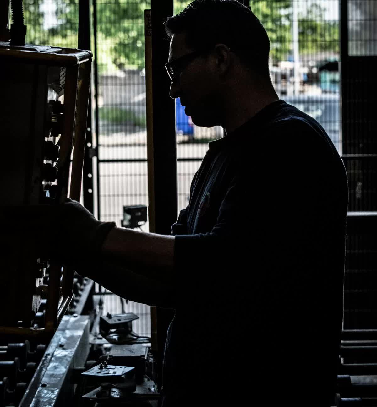 steel foundry employee